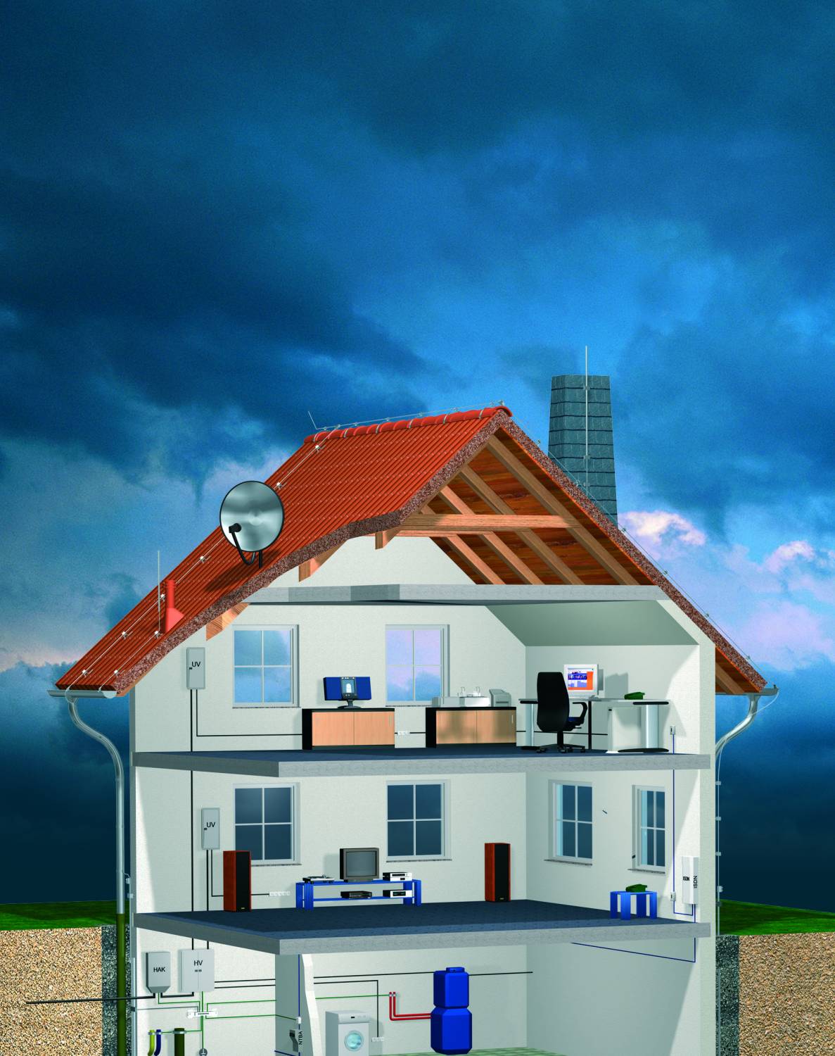 Молниезащита, заземление, проектирование, монтаж, доставка, гарантия