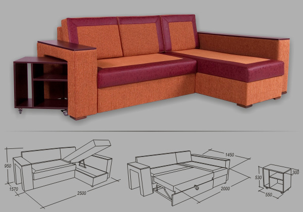 Мягкая мебель и кровати от Украинских производителей по хорошим ценам !