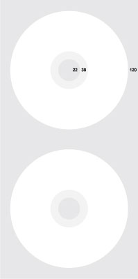 Наклейки для дисков CD labels