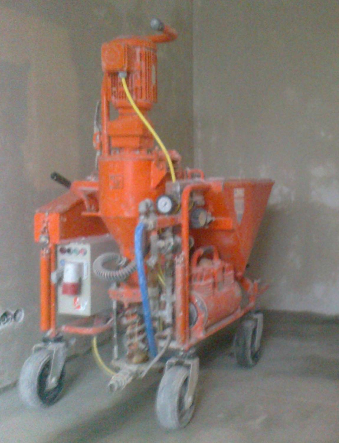 штукатурка машинным способом