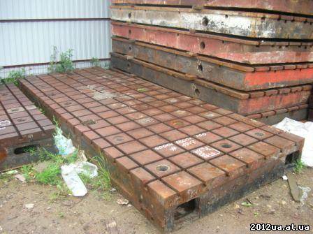 Стендовые чугунные плиты