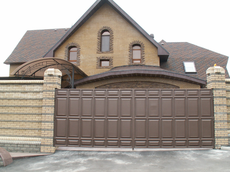 Филенчатые ворота