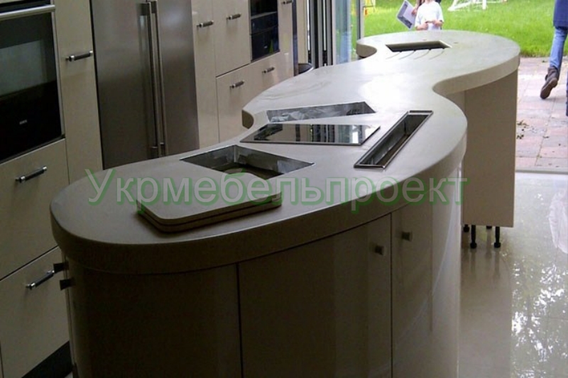 Изготовление кухонных столешниц Киев - Укрмебельпроект