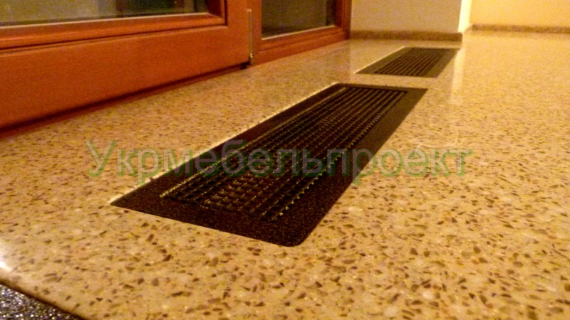 Подоконники с отверстиями для вентиляции Киев - Укрмебельпроект