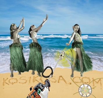 Металлическая катушка для триммеров