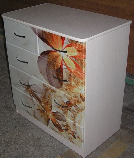 Комоды на телескопах, в т.ч. с фотофасадами (ФМП). Изготовитель.