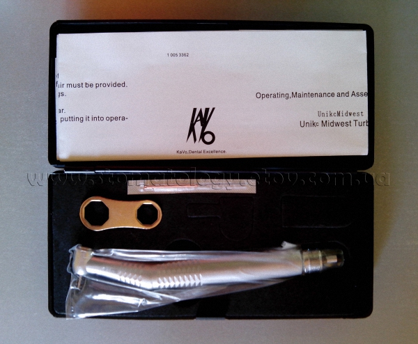 Турбинный наконечник, Kavo, 1200 грн.  Керамические подшипники.