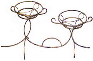 Кованая подставка для цветов «Каскад «2»